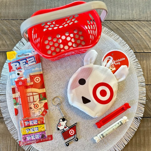 Target Mini Shopping Basket Bullseye Gift Set - Picture 4 of 9
